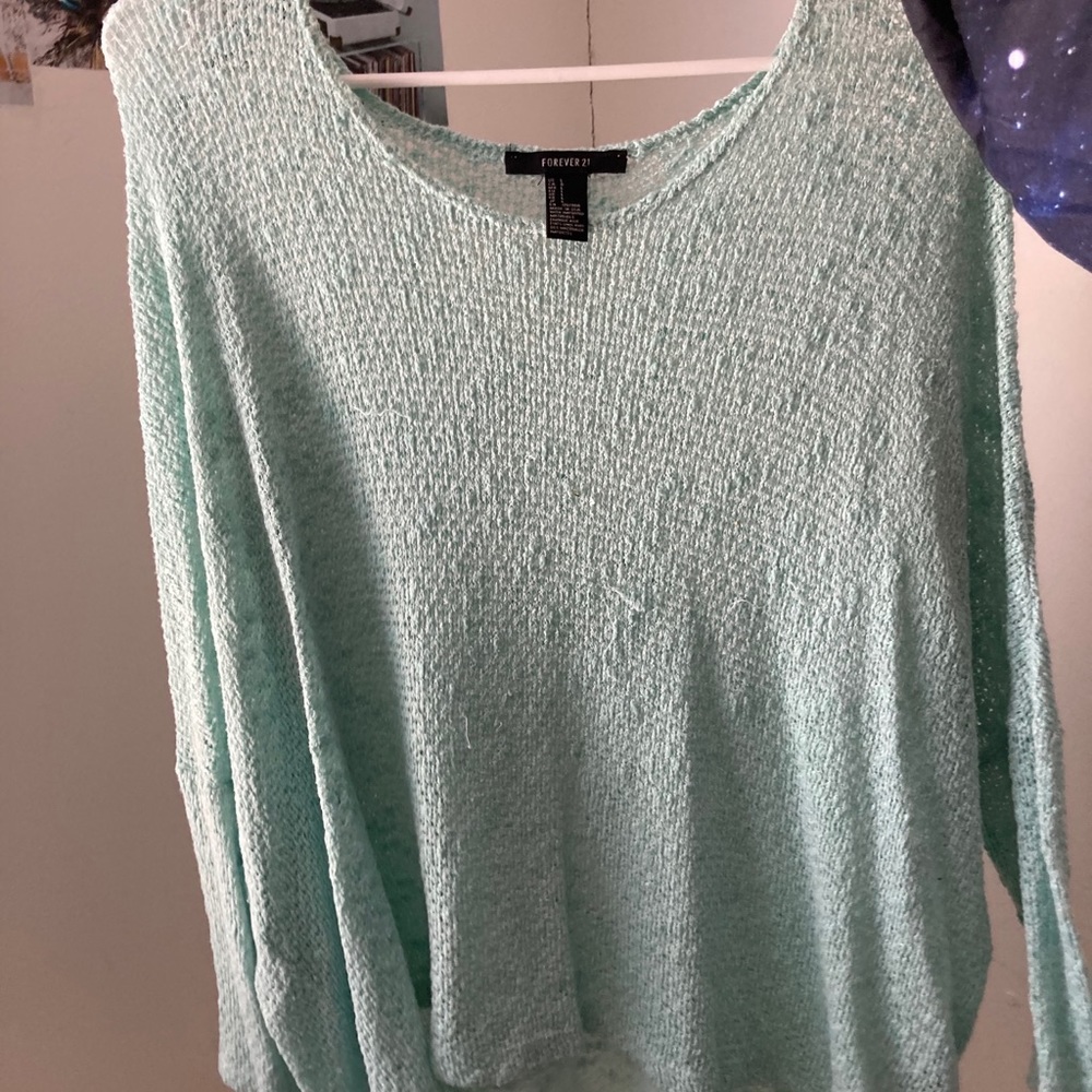 Forever 21 Sheer sweater